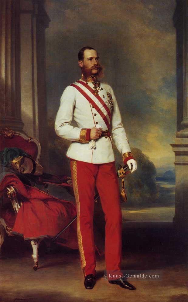 Franz Joseph I Kaiser von Österreich Königtum Porträt Franz Xaver Winterhalter Ölgemälde